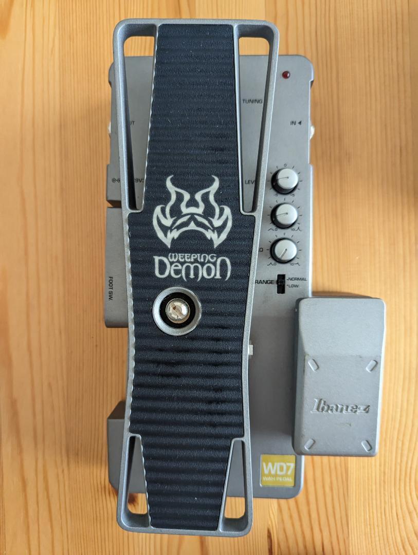 Ibanez Weeping Demon WD7 Guitar Bass Wah Effect Pedal Optical