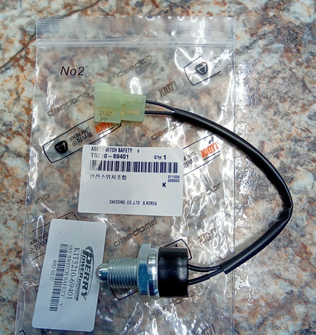 New Genuine OEM Kioti Safety Starter Switch T5210-69401 CK10, CS20