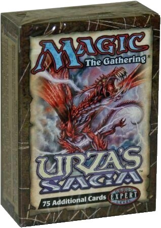 Urza's Saga 75 Card Factory Sealed Tournament Deck MTG (RG