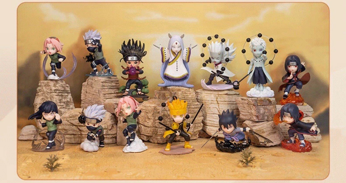 PopMart Naruto Shippuden Series Action Figure Blind Box | eBay
