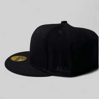 Fear of God Fitted New Era Hat Dark Navy White Essentials Cap NEW