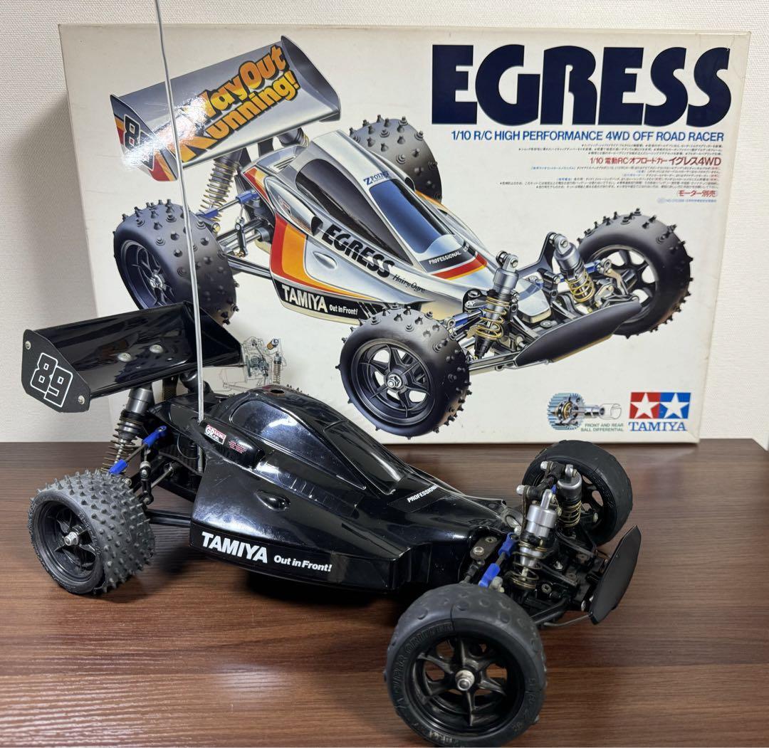 TAMIYA 1/10 Electric RC Car Egress 1989 & Adspec | eBay
