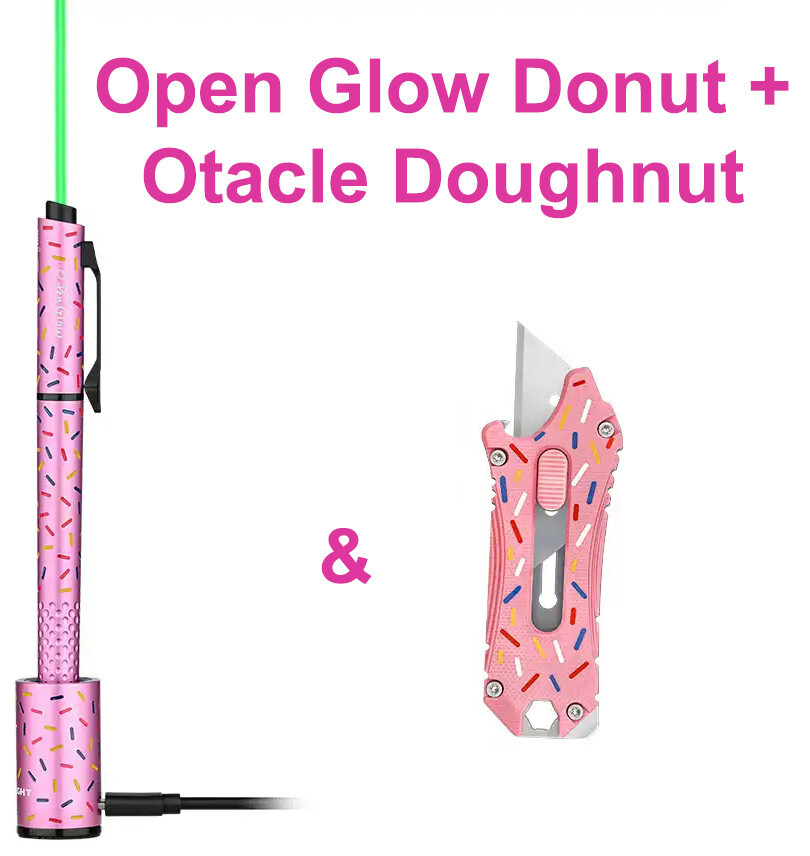 Olight オーライト OPEN GLOW DONUT ドーナツ ピンク 1個