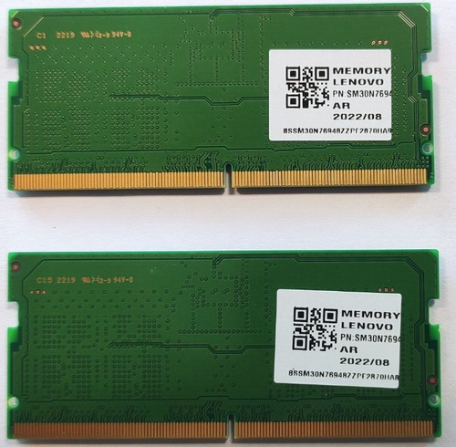 So-dimm Ddr5 RAMAXEL 24GB (2x12GB) DDR5 SODIMM Memory - 4800MHz