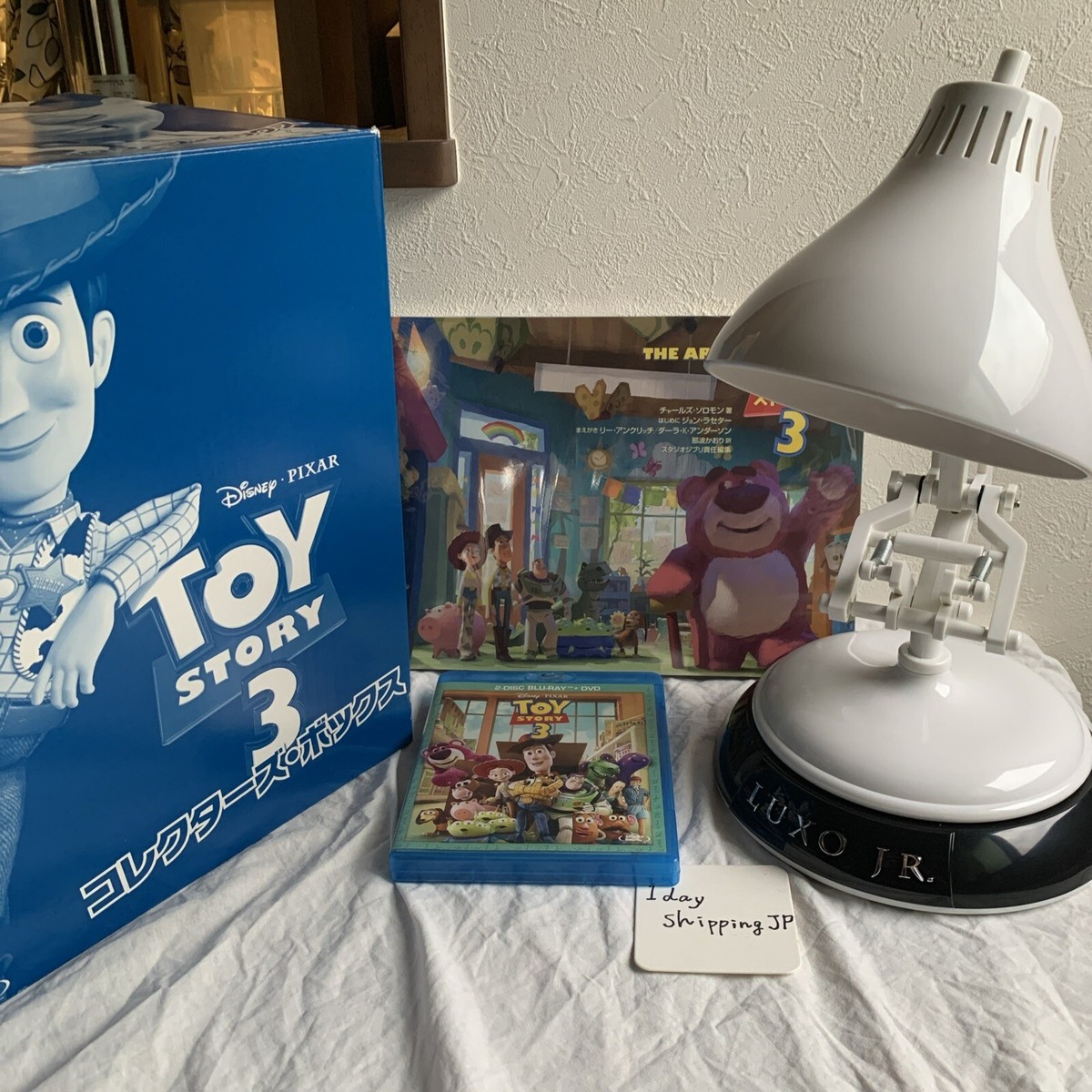 Disney Toy Story 3 LUXO JR. Night Lamp LED Light Desk Pixar