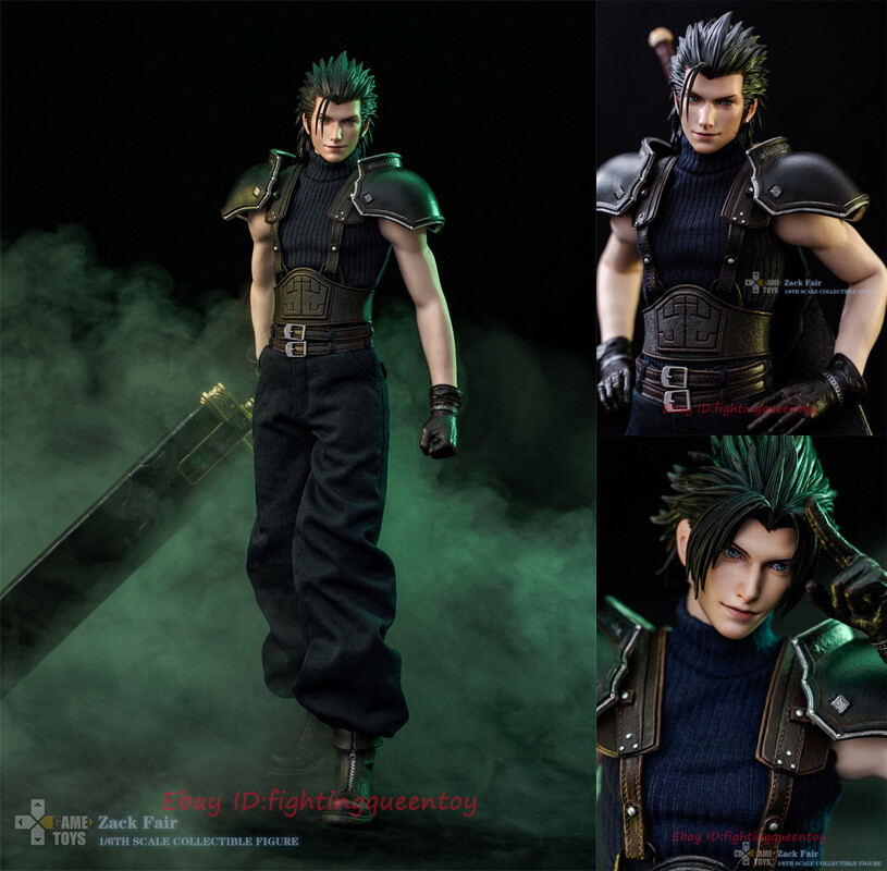 GAMETOYS GT-005 F Fantasy Zack Fair 1/6 Scale Action Figure