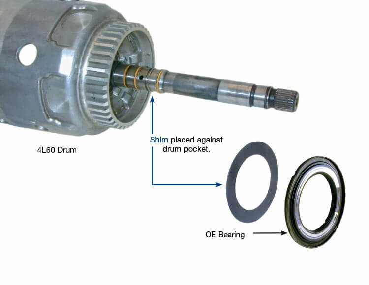 Sonnax 77409-15 Transmission Shim Front End Play Shim 4L60 4L60-E