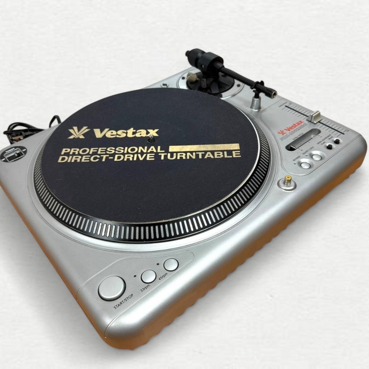 Vestax PDX-2000 MkII Professional Direct Drive Turntable Pitch