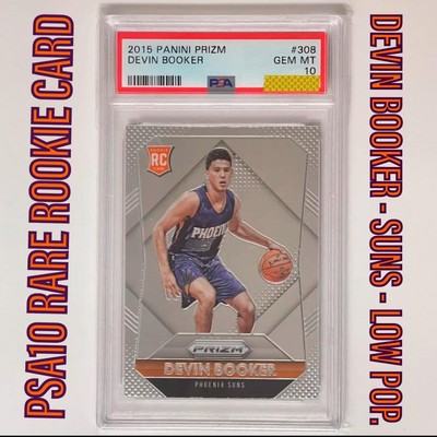 PSA10 ルーキー DEVIN BOOKER RC PRIZM LOW POP