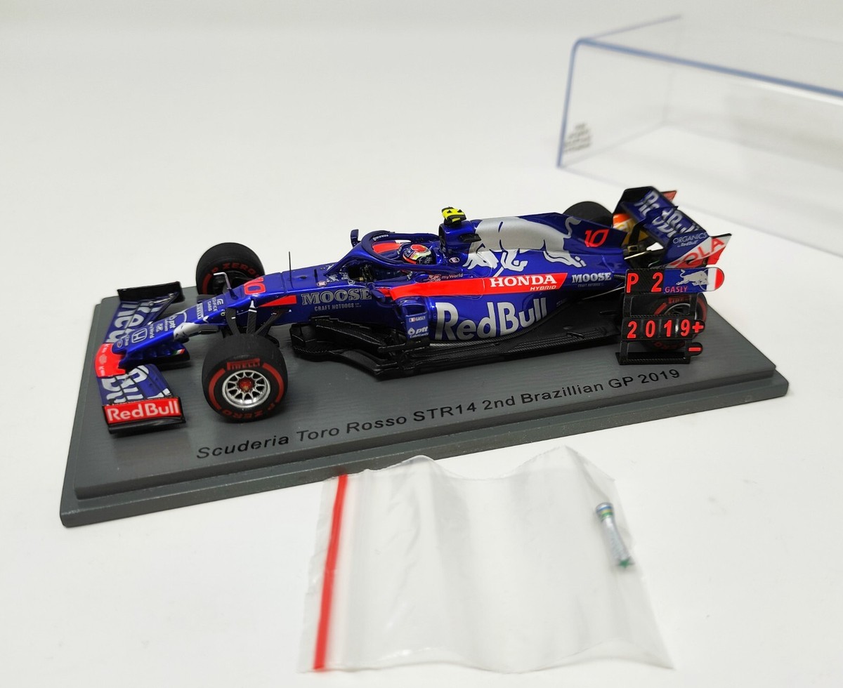 SPARK 1/43 S6047 TORO ROSSO HONDA STR14 P・Gasly 2nd Brazillian GP