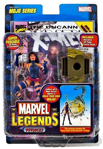 Mafex No. 141 Marvel Comics Psylocke (Comic Ver.) Action Figure