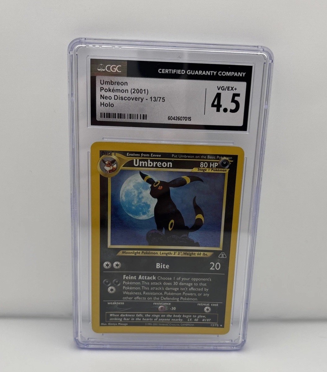 UMBREON HOLO 13/75 ブラッキー 英語版 ポケットモンスター UMBREON