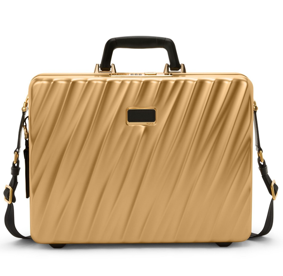 Tumi 19 Degree Aluminum Briefcase Bullion Gold | eBay