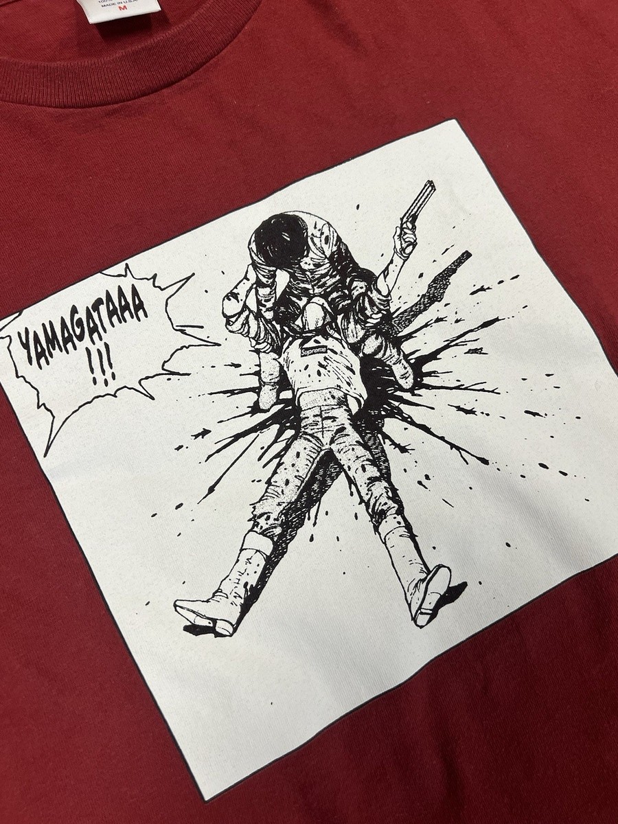 FW17 Supreme x Akira Yamagata tee size M Medium Cardinal T-shirt