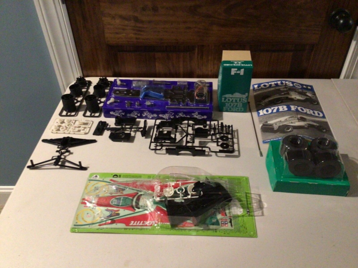 Tamiya 1/10 Lotus 107B Ford RC Kit | eBay