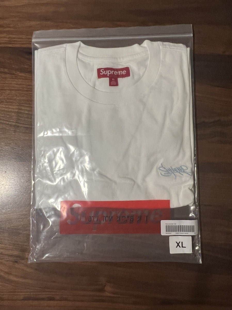 Supreme Washed Tag S/S Short Sleeve TopTee SS24 T-Shirt