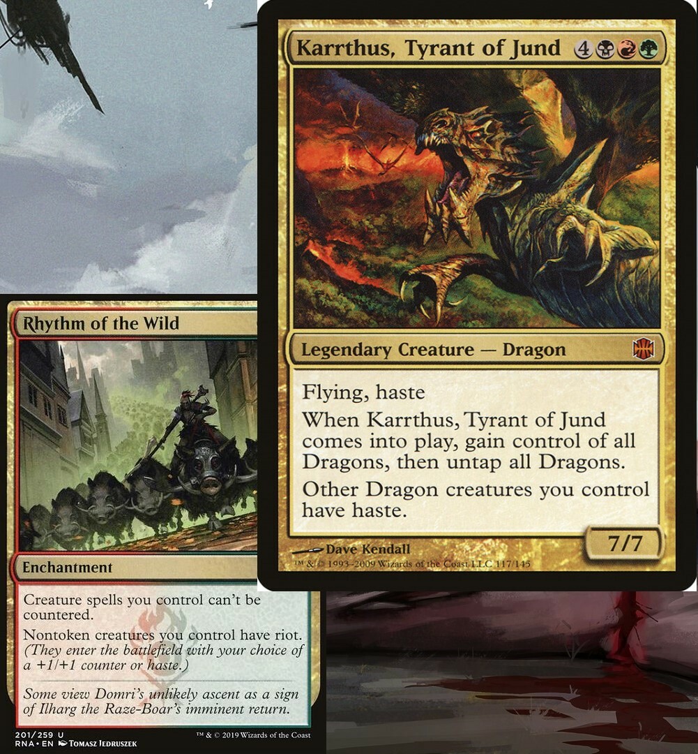 Karrthus, Tyrant of Jund DRAGONS Commander Deck Magic MTG Ready-to