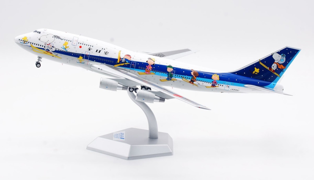 SQ Wings 1:200 ANA All Nippon Air Boeing B747-400 Diecast Aircraft
