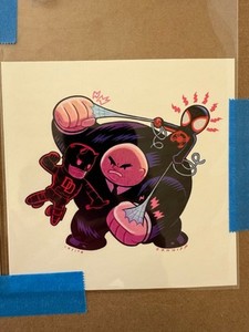 DAN HIPP 直筆サイン入りアート you were right. 【公式通販】