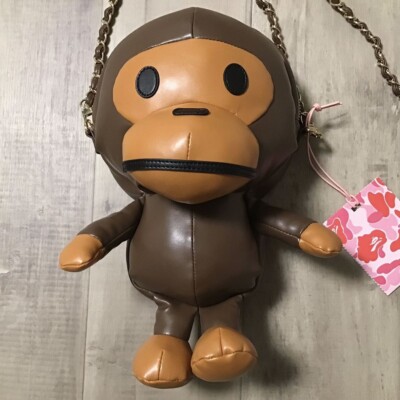 BAPE BABY MILO PLUSH DOLL shoulder bag A Bathing Ape | eBay