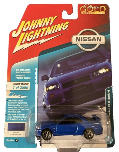 ジョニーライトニング Nissan GT-R BNR34(シークレット) Johnny