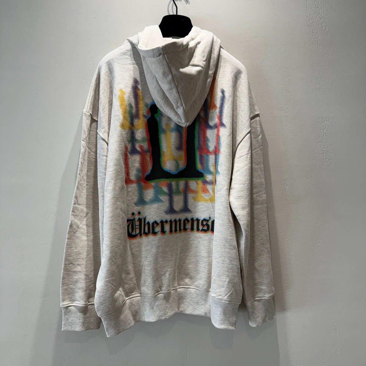G-DRAGON UBERMENSCH HOODIE グレー ☆25SS 入手困難☆G-DRAGON