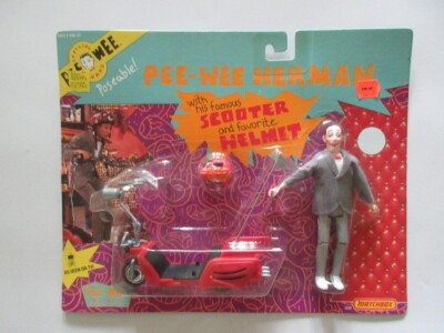 Pee-wee Herman フィギュアとスクーターセット 激レア ヴィンテージ