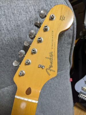 Fender Japan Stratocaster ST57TX Vintage Guitar Black | eBay