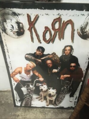 POSTER KORN Low Rider Bike Disco Ball Pit Bull BRAND NEW CODE