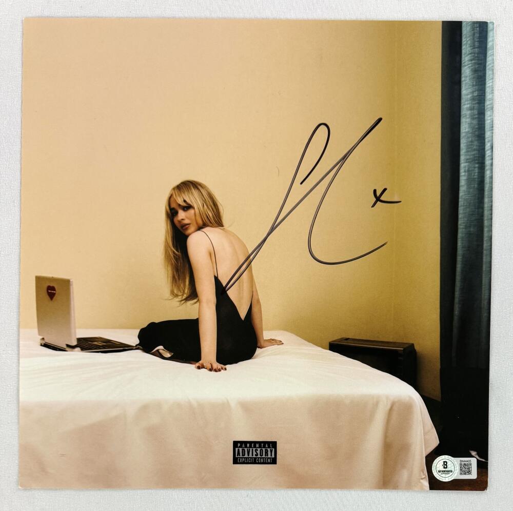 Sabrina Carpenter Signed Autograph 11x11 Emails I Can't Send Album