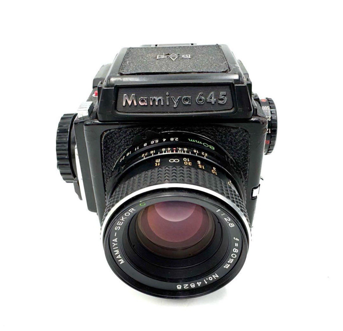 動作品 Mamiya M645 1000S Sekor C 80mm f2.8 動作品】MAMIYA M645