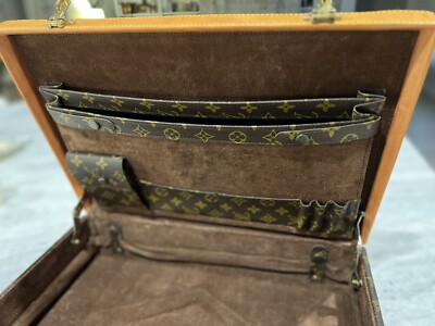 Vintage Louis Vuitton President Classeur Briefcase Attache Case | eBay