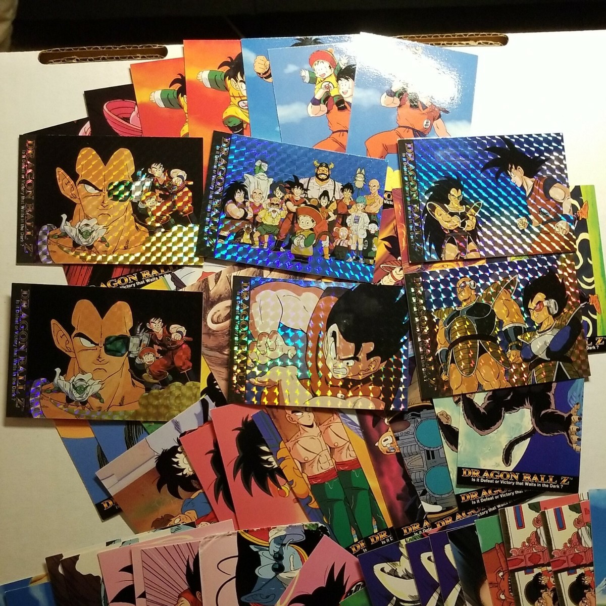 Dragon Ball Z Is it Defeat or Victory that Waits in the Dark Cards