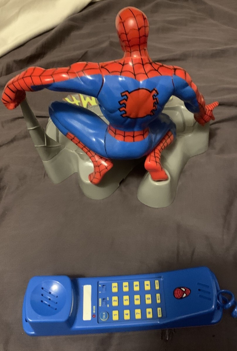 1994 sst-200 marvel SPIDER-MAN animated landline telephone phone