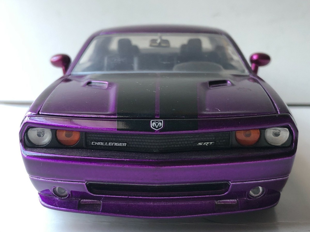 JADA BIGTIME MUSCLE BTM 2008 DODGE CHALLENGER SRT8 PURPLE 1:24 NEW