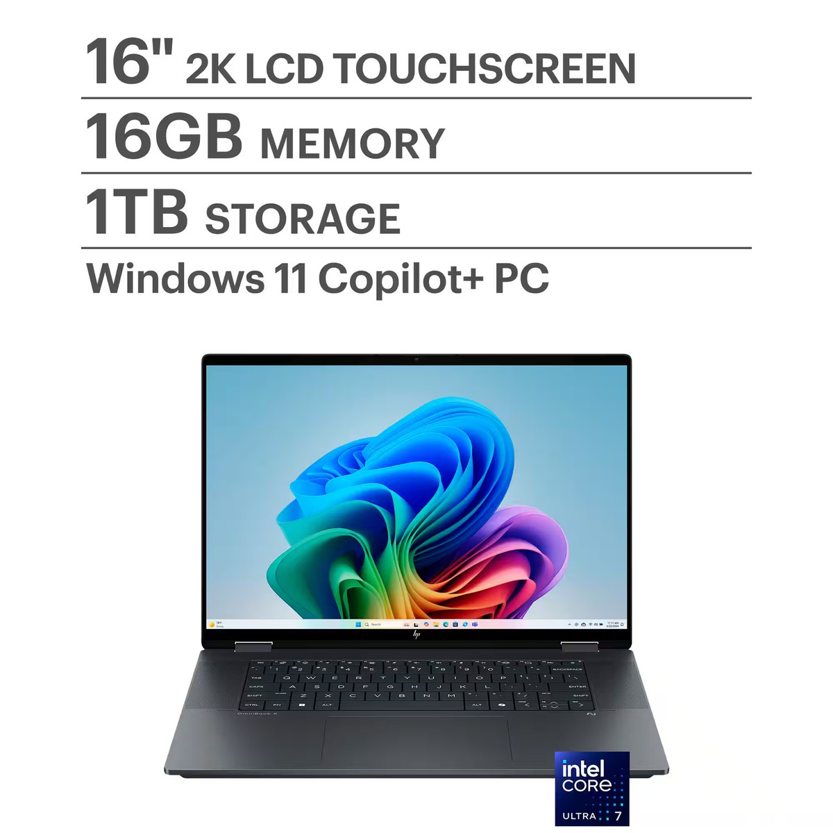 HP - OmniBook X Flip 2-in-1 - Copilot+ PC - 16