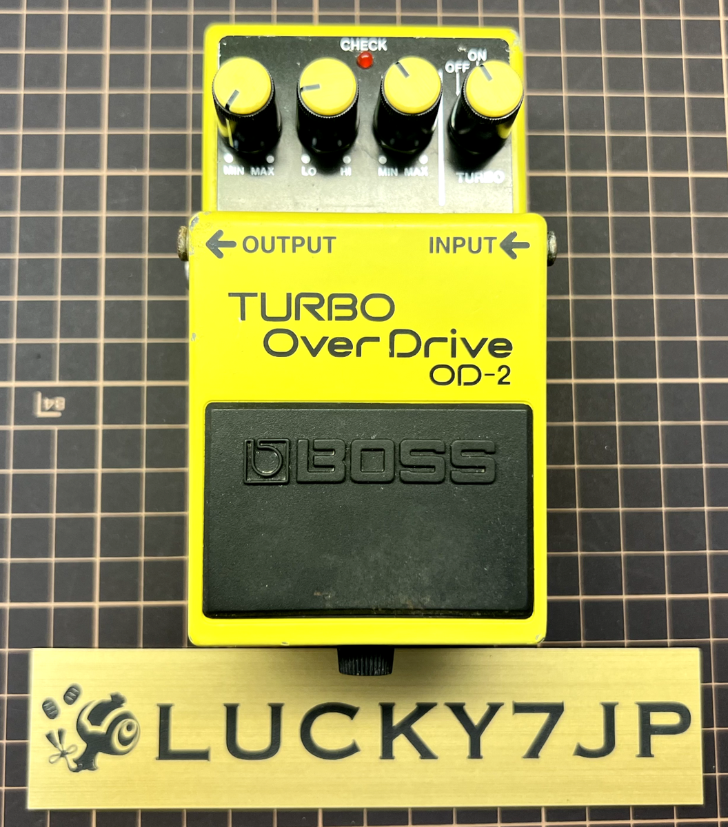 BOSS OD-2 Turbo OverDrive Guitar Pedal Free shipping Japan Usde | eBay