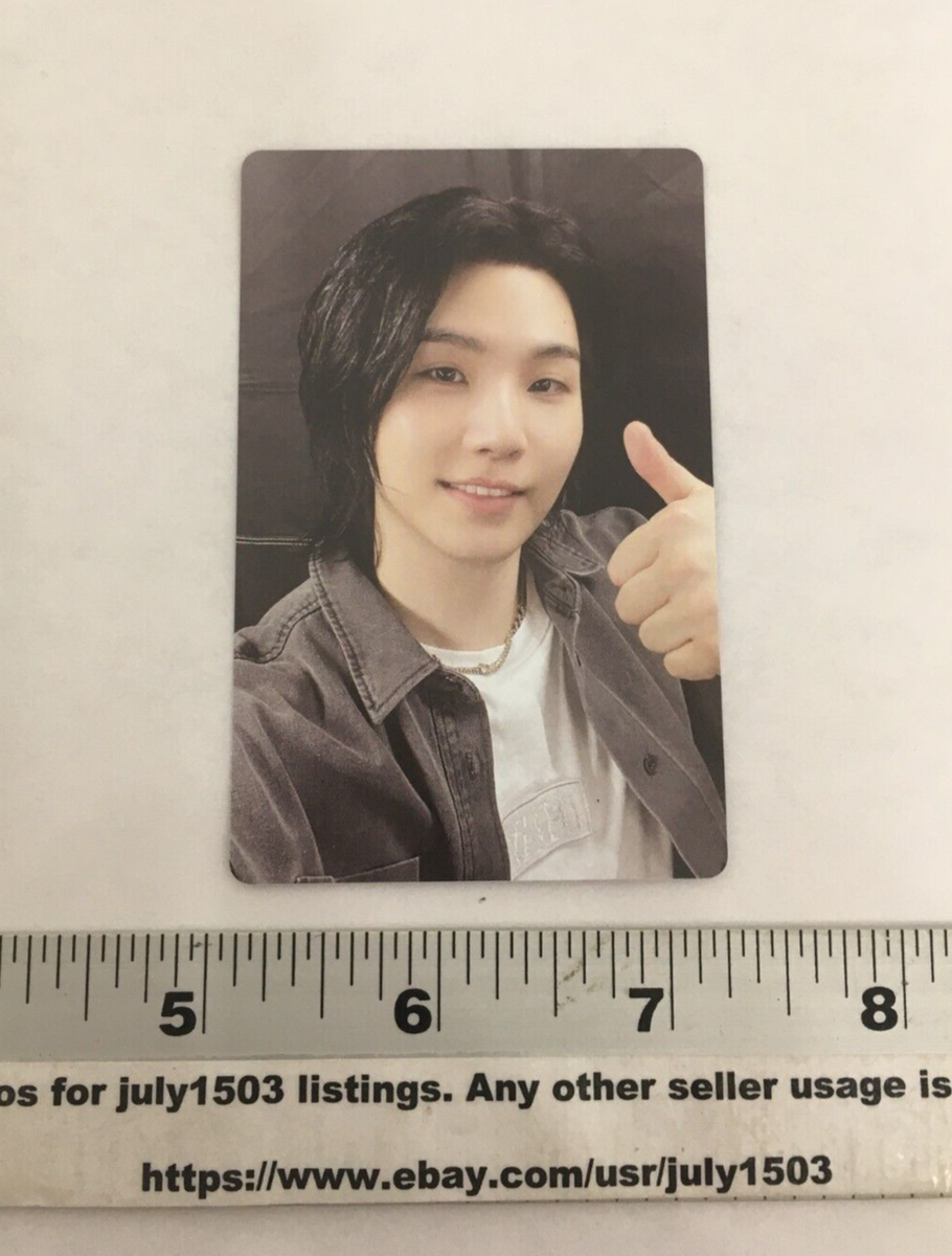 NEW BTS SUGA Agust D D-Day Tour The Original - Photocard 28 (from