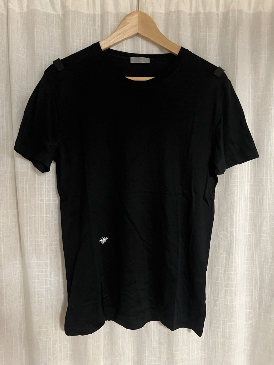 Dior Homme 04SS Iconic Black Bee T-Shirt Tee Size S Ultra Rare