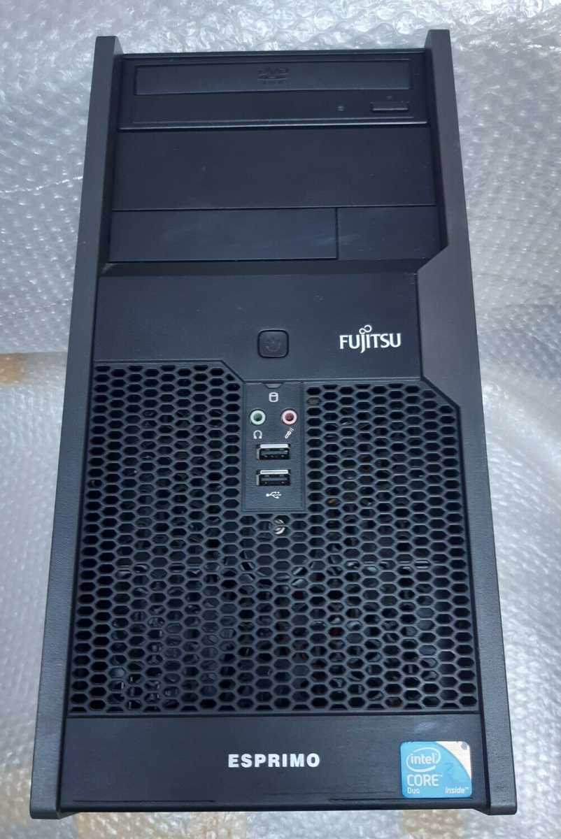 FUJITSU ESPRIMO P3521 E85+ Intel Core Duo CPU E7500@ 2.93 Ghz 4GB