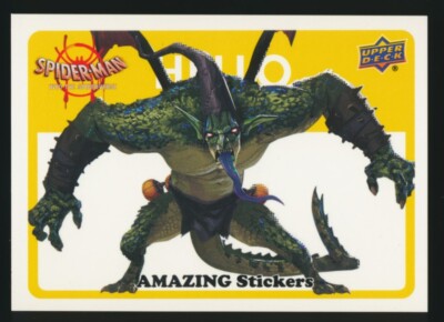 upperdeck spiderman l gems グリーンゴブリン upperdeck spiderman