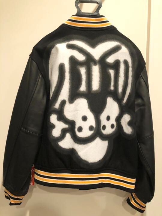 supreme dog jacket black s