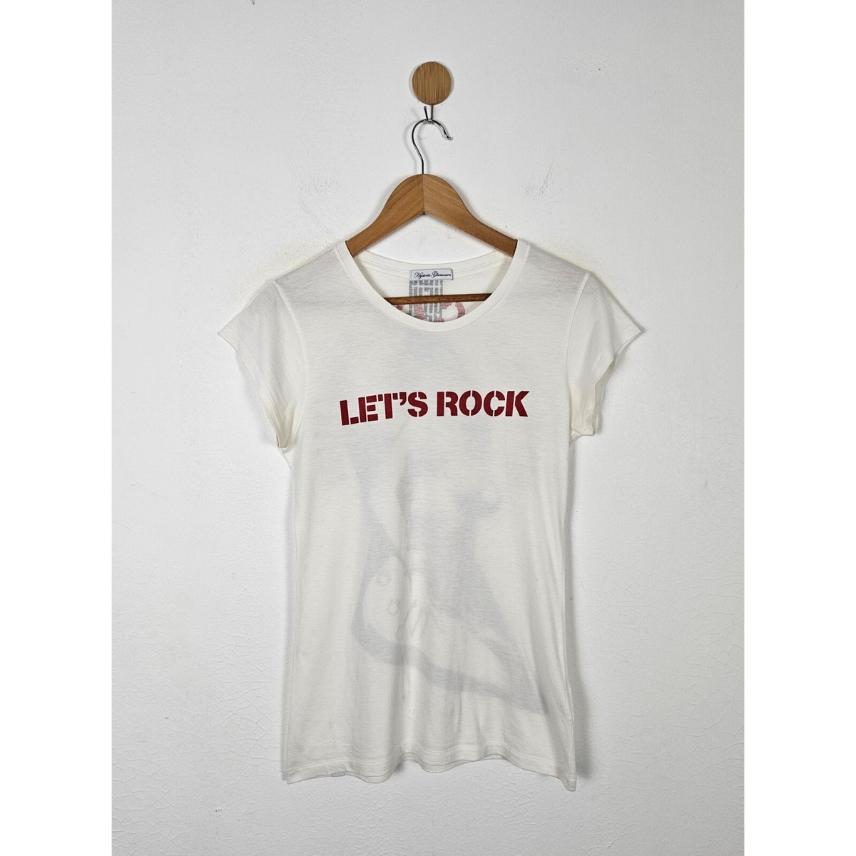 Hysteric Glamour Let's Rock Guitar Girl shirt | eBay