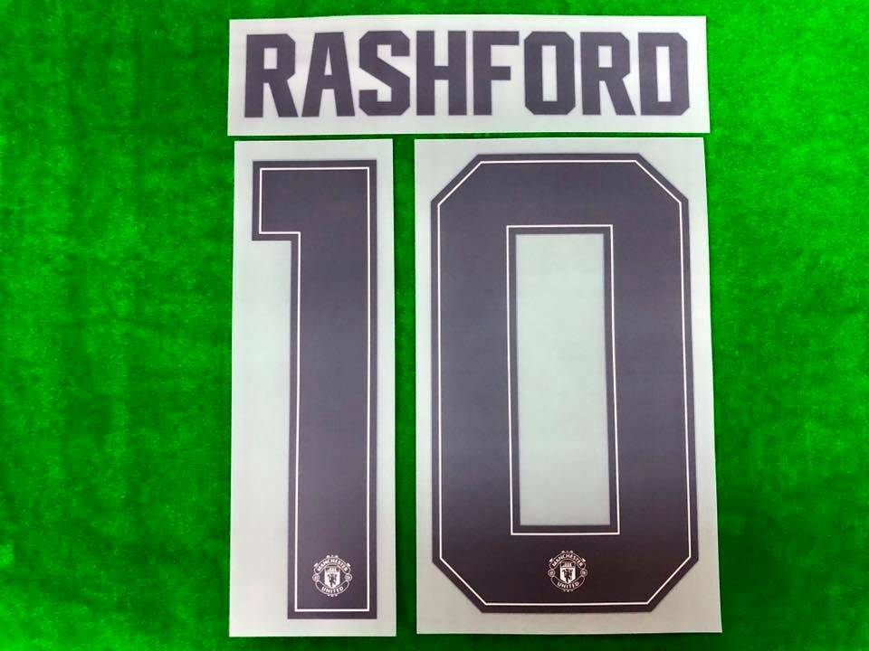 OFFICIAL PLAYER ISSUE RASHFORD #10 MANCHESTER UNITED AWAY CUP 2019