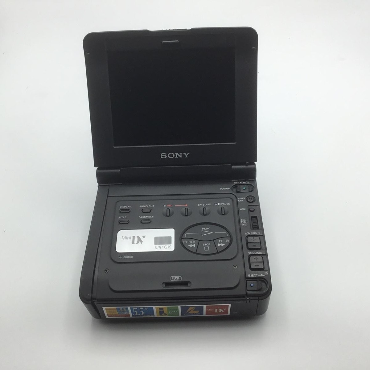 Sony PAL Mini DV Walkman VCR - Video Transfer s/n 10774 (GV-D900E