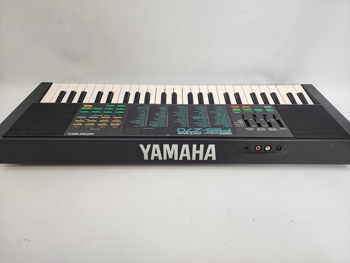 Yamaha PSS-270 Portasound Voice Bank Electronic Keyboard | eBay