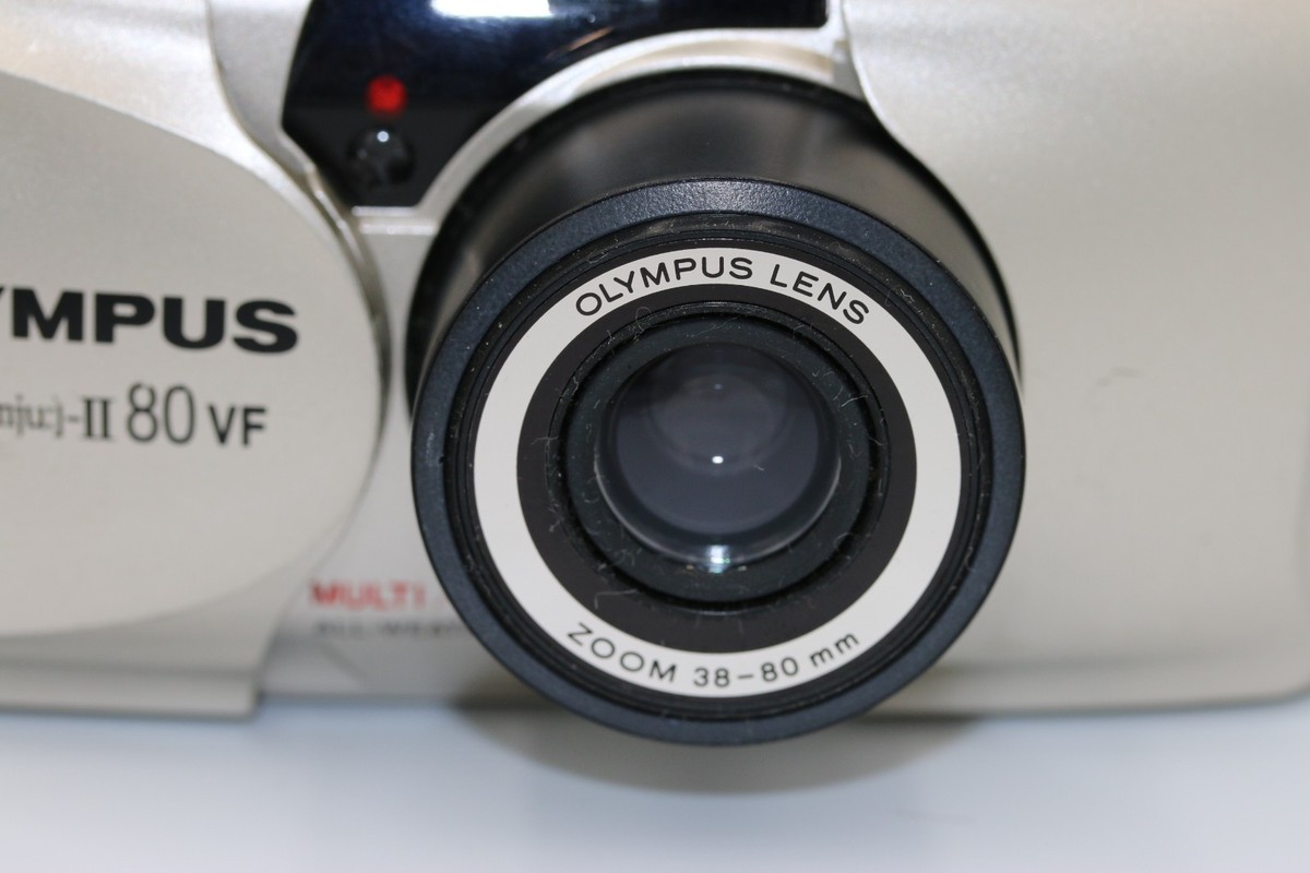 NEAR MINT] Olympus μ[mju:] II 80 VF Point & Shoot 35mm Film Camera