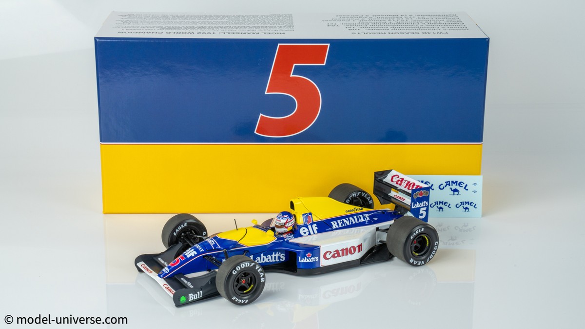 Minichamps 1:18 Williams Renault FW14B #5 Nigel Mansell F1 World