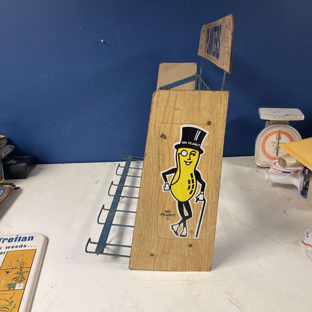 1970s PLANTERS Mr.ピーナッツディスプレイラックビンテージ