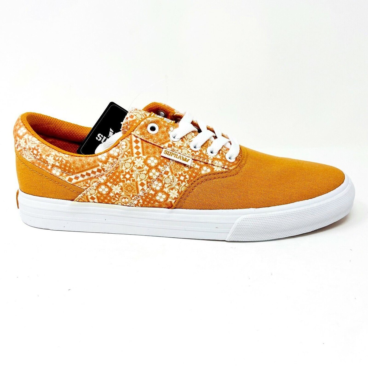 Supra Cobalt Desert Print Orange White Mens Skateboard Shoe